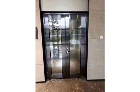 不銹鋼玻璃防火門